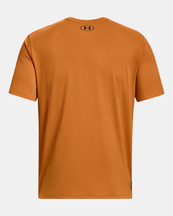 Men's UA RUSH™ Energy Short Sleeve, Orange, pdpMainDesktop image number 5